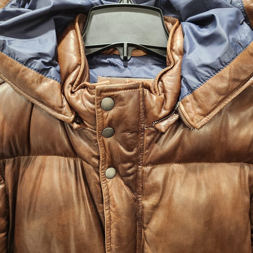 Regency - Lamarque Collection - Quilted Leather Jacket - Picture 3 of 13